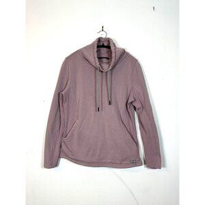 Levelwear Verve‎ Loop Pull Over - Elderberry Purple M Golf Athletic Sweatshirt